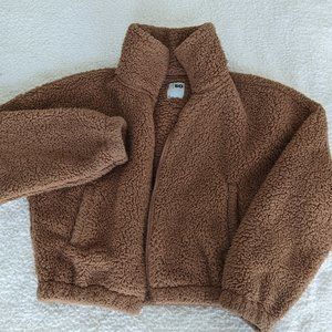 Women's Teddy Jacket XS oversized
